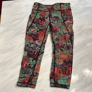 Lululemon Floral Leggings